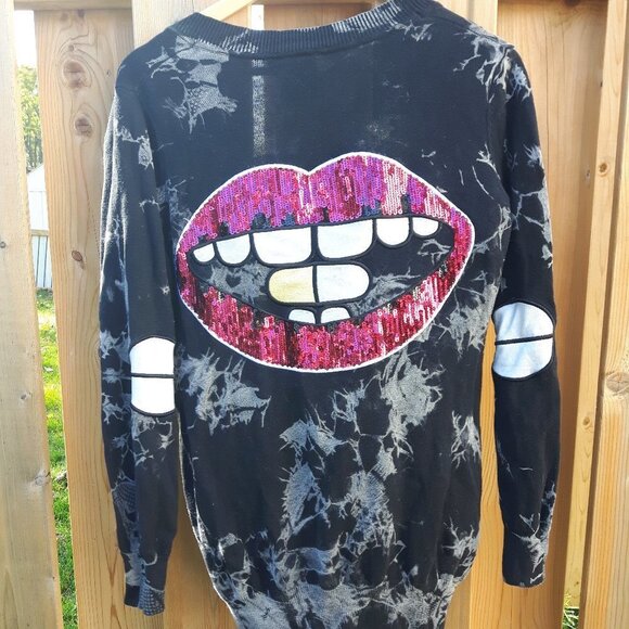 Rat baby Cardigan EUC Size Small Rocky Horror - Picture 5 of 6